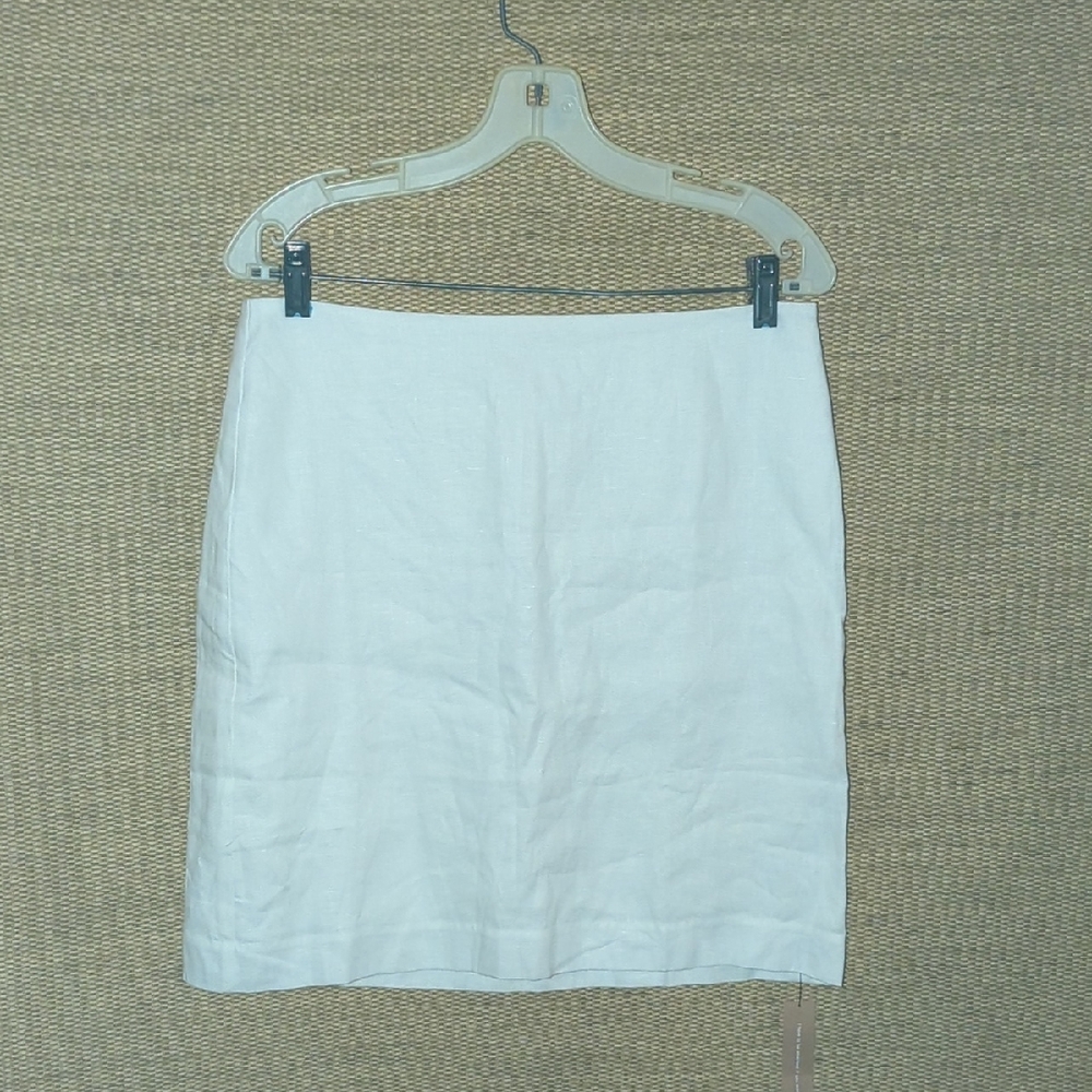 NWT Reformation Rins Low Waisted Linen Skirt 6